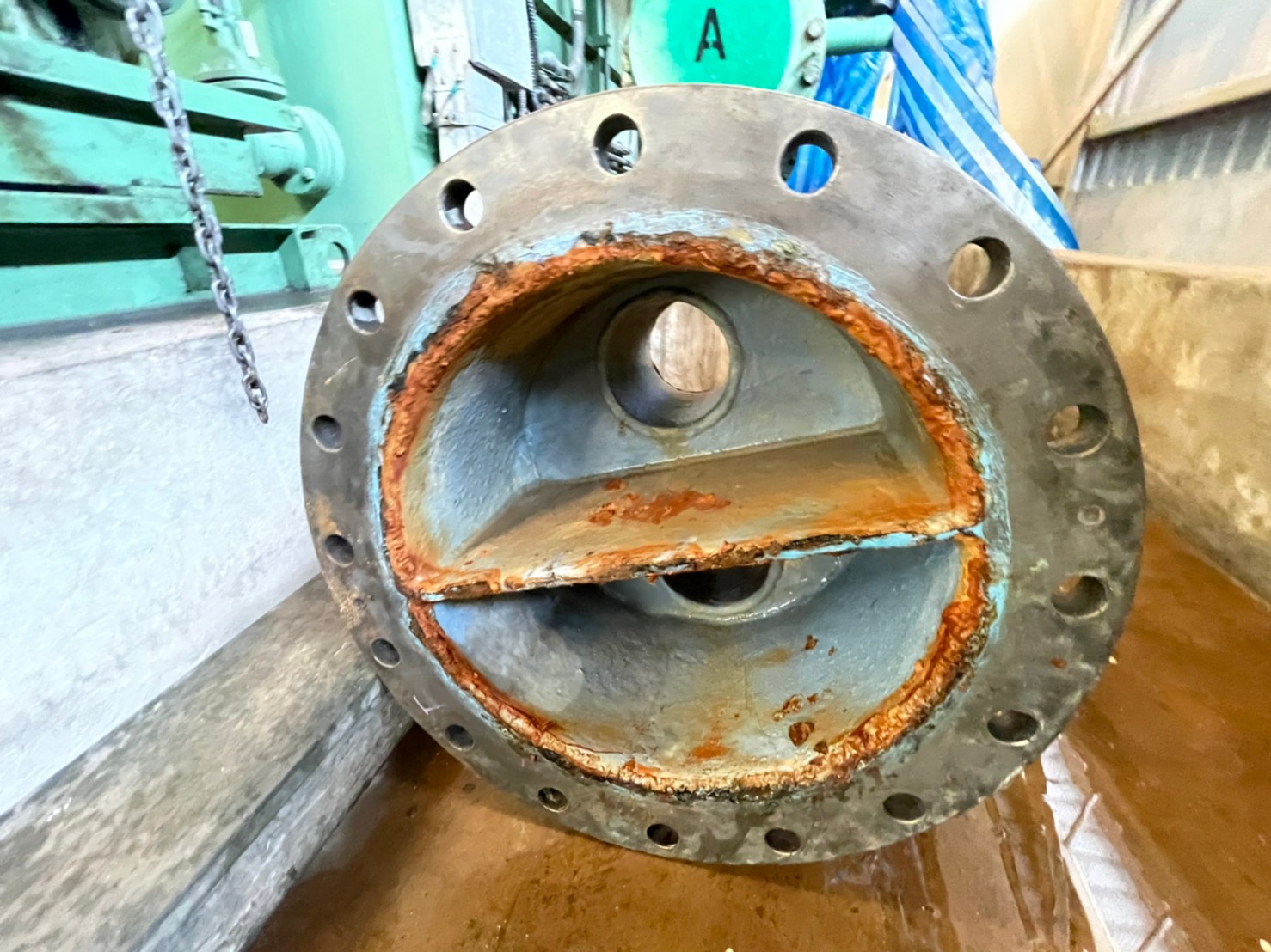 Cooler Cleaning Before